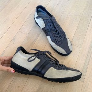 Men’s Zegna Sport Suede and Leather Sneakers